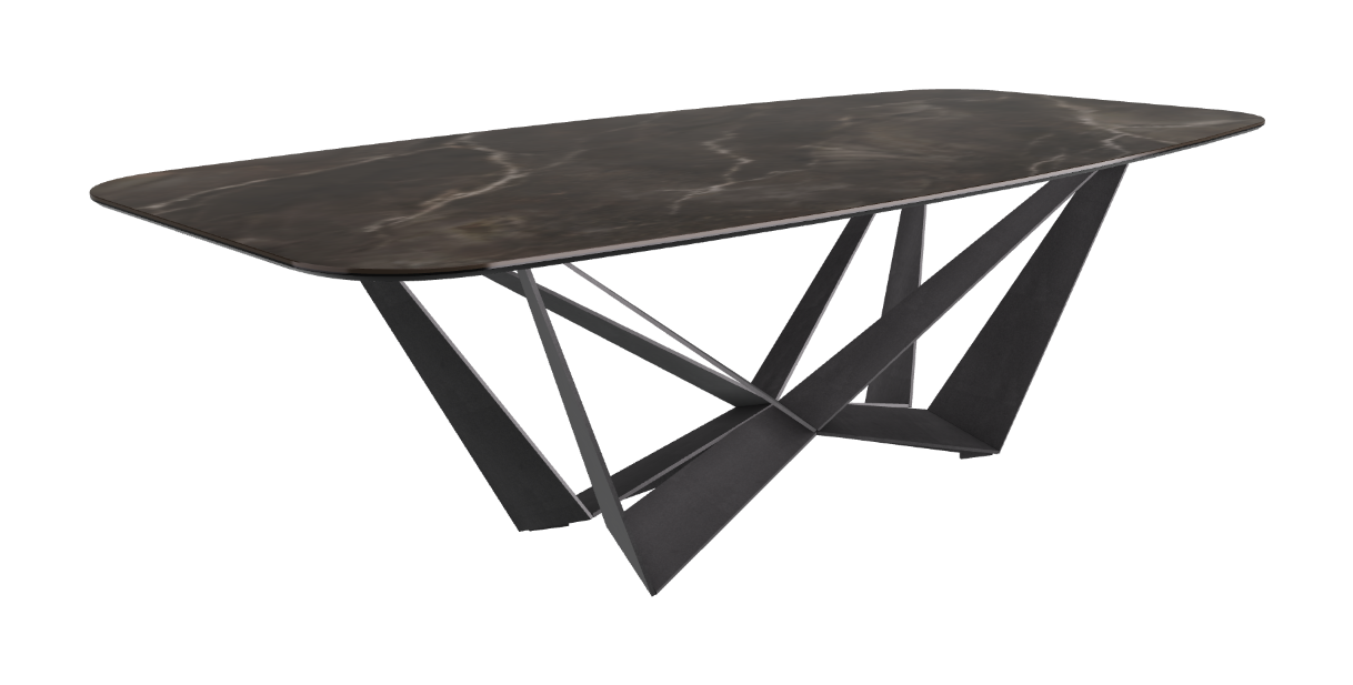 Cattelan Italia Skorpio Keramik Barrel Shaped Dining Table 200 & 240