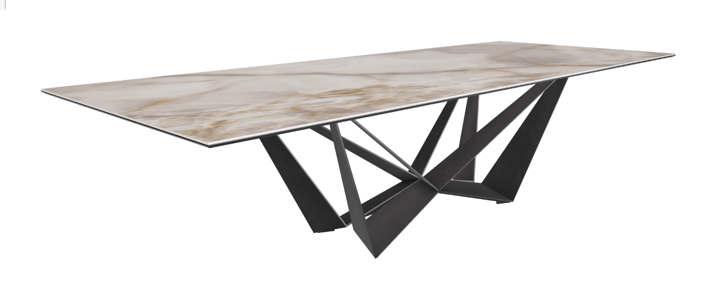 Cattelan Italia Skorpio Keramik Rectangular Dining Table 300