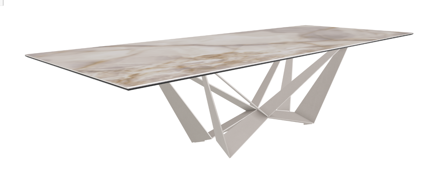 Cattelan Italia Skorpio Keramik Rectangular Dining Table 300