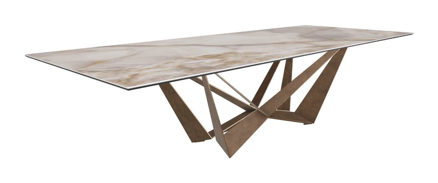Cattelan Italia Skorpio Keramik Rectangular Dining Table 300