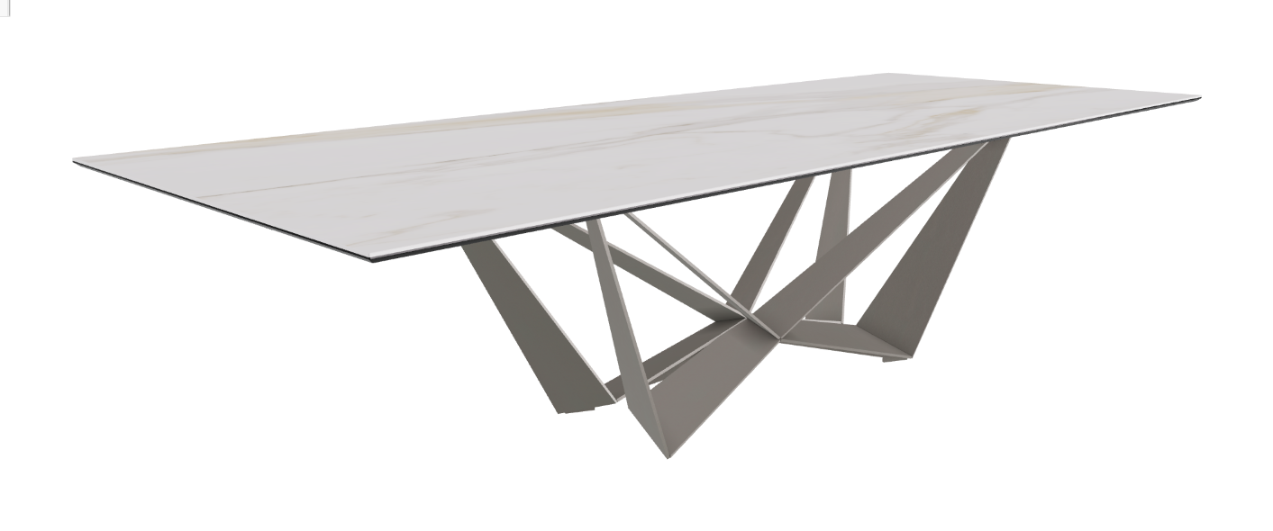 Cattelan Italia Skorpio Keramik Rectangular Dining Table 300