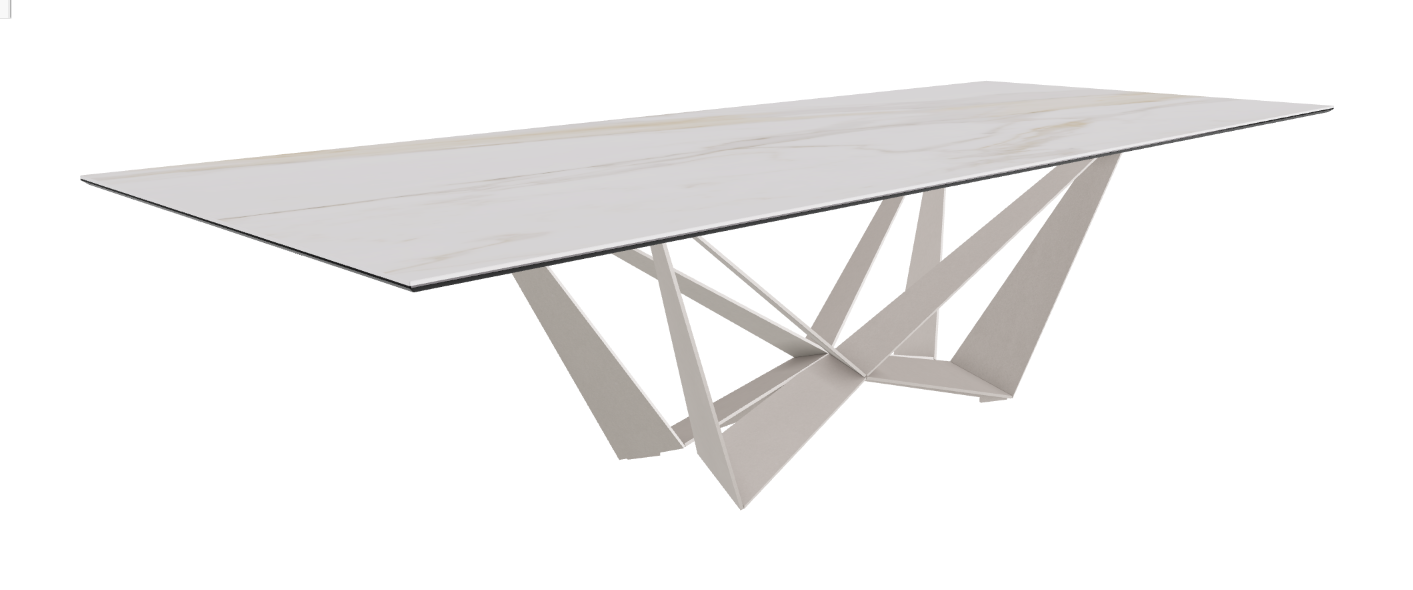 Cattelan Italia Skorpio Keramik Rectangular Dining Table 300