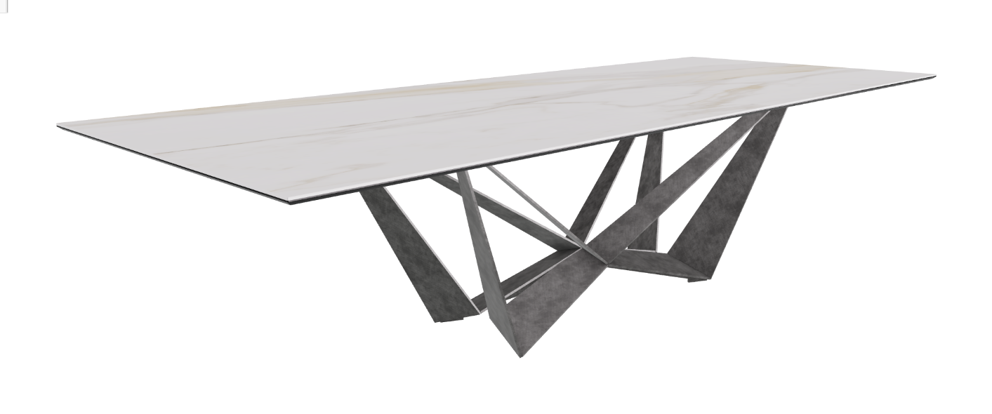 Cattelan Italia Skorpio Keramik Rectangular Dining Table 300