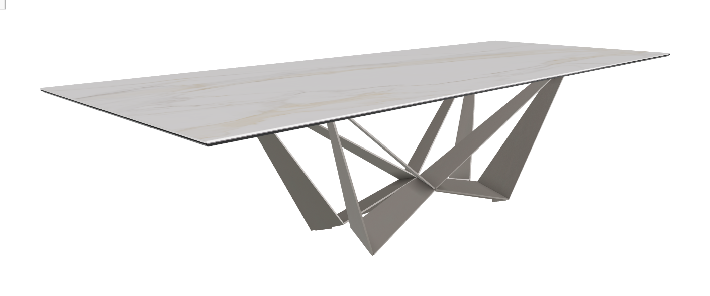 Cattelan Italia Skorpio Keramik Rectangular Dining Table 300