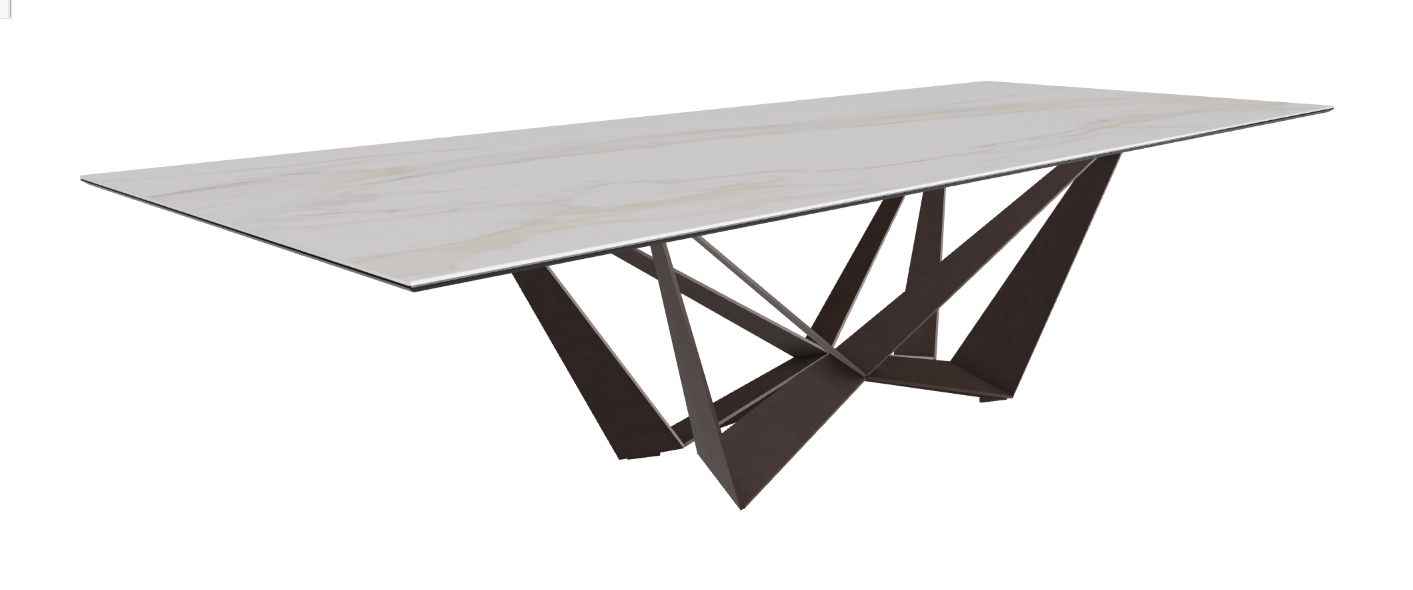 Cattelan Italia Skorpio Keramik Rectangular Dining Table 300