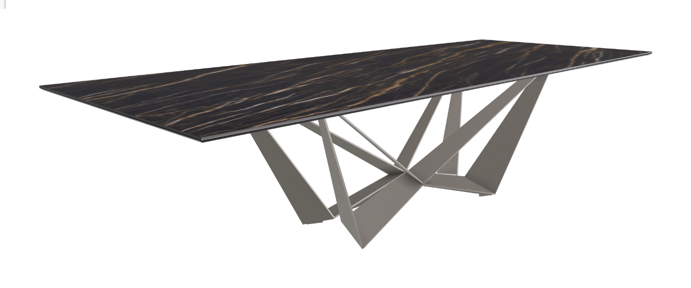 Cattelan Italia Skorpio Keramik Rectangular Dining Table 300