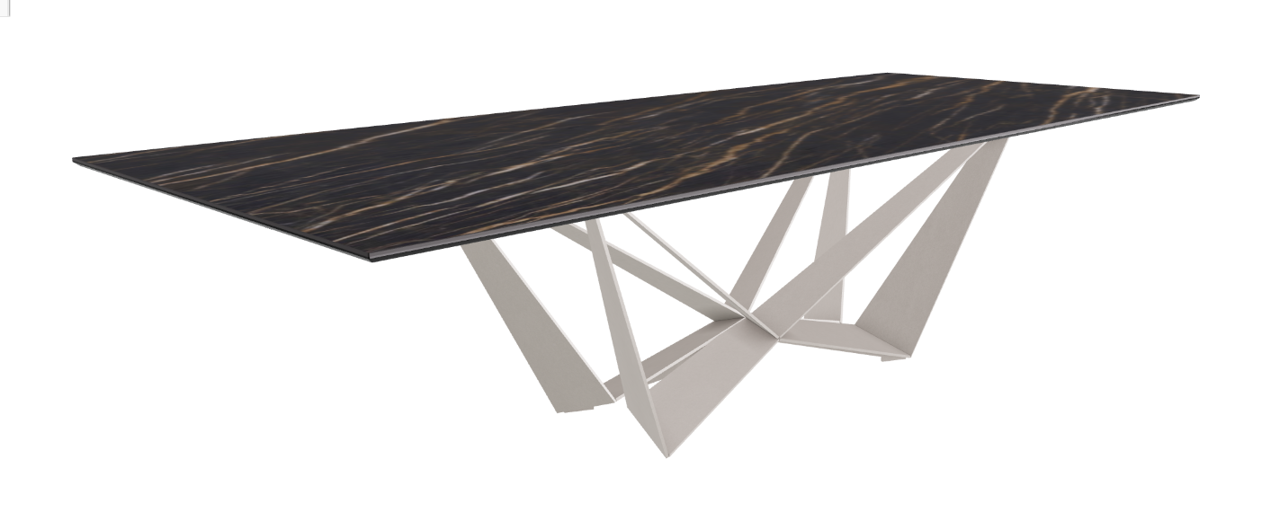 Cattelan Italia Skorpio Keramik Rectangular Dining Table 300