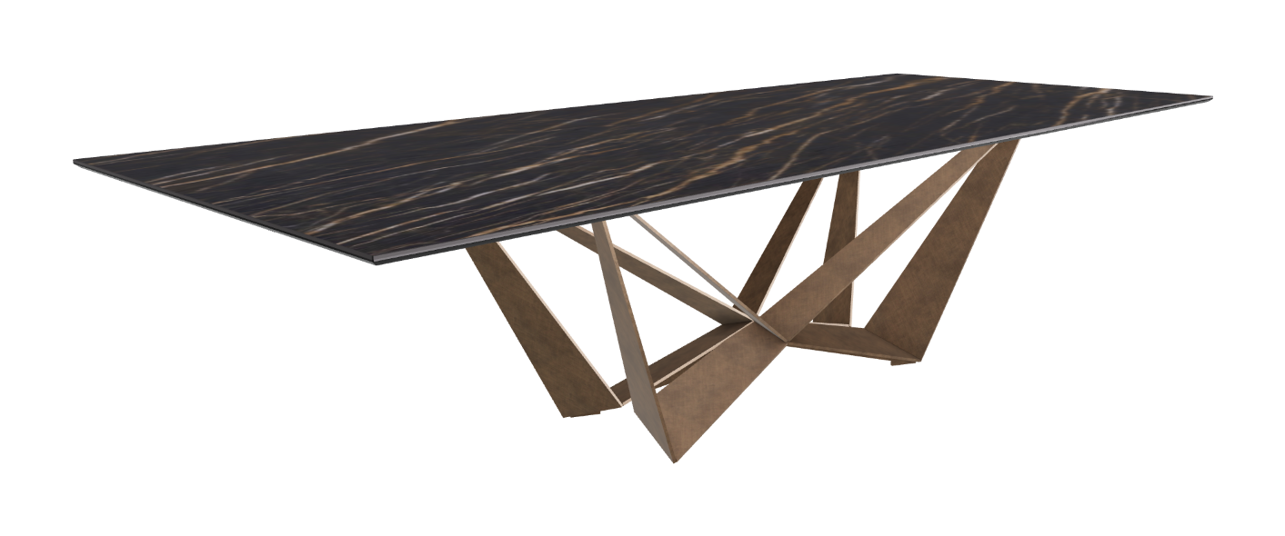 Cattelan Italia Skorpio Keramik Rectangular Dining Table 300