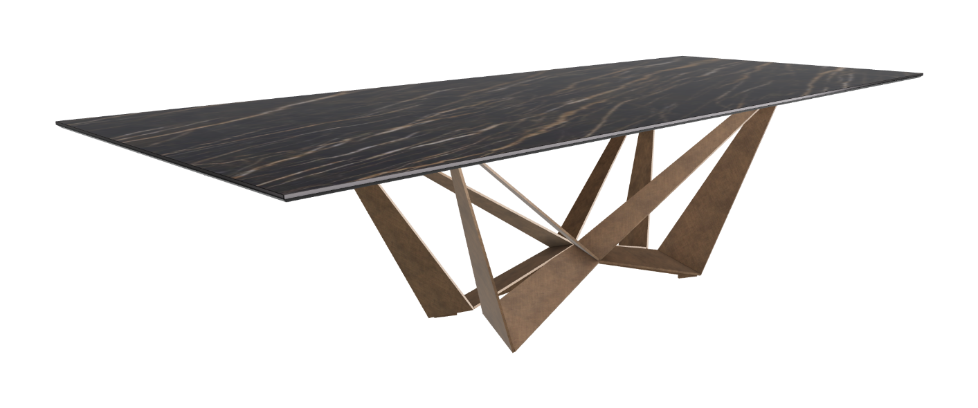 Cattelan Italia Skorpio Keramik Rectangular Dining Table 300