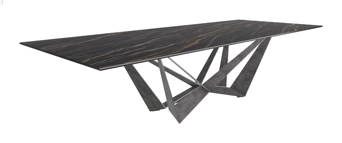 Cattelan Italia Skorpio Keramik Rectangular Dining Table 300