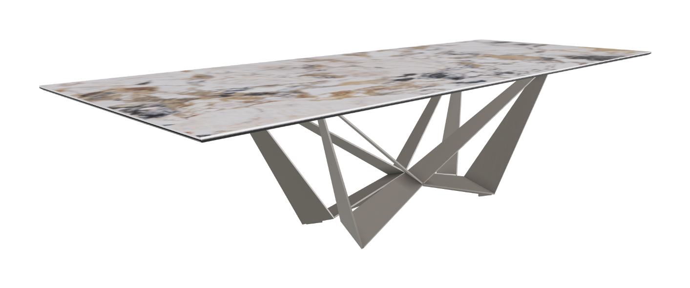 Cattelan Italia Skorpio Keramik Rectangular Dining Table 300