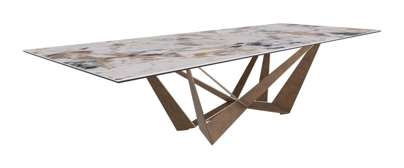 Cattelan Italia Skorpio Keramik Rectangular Dining Table 300