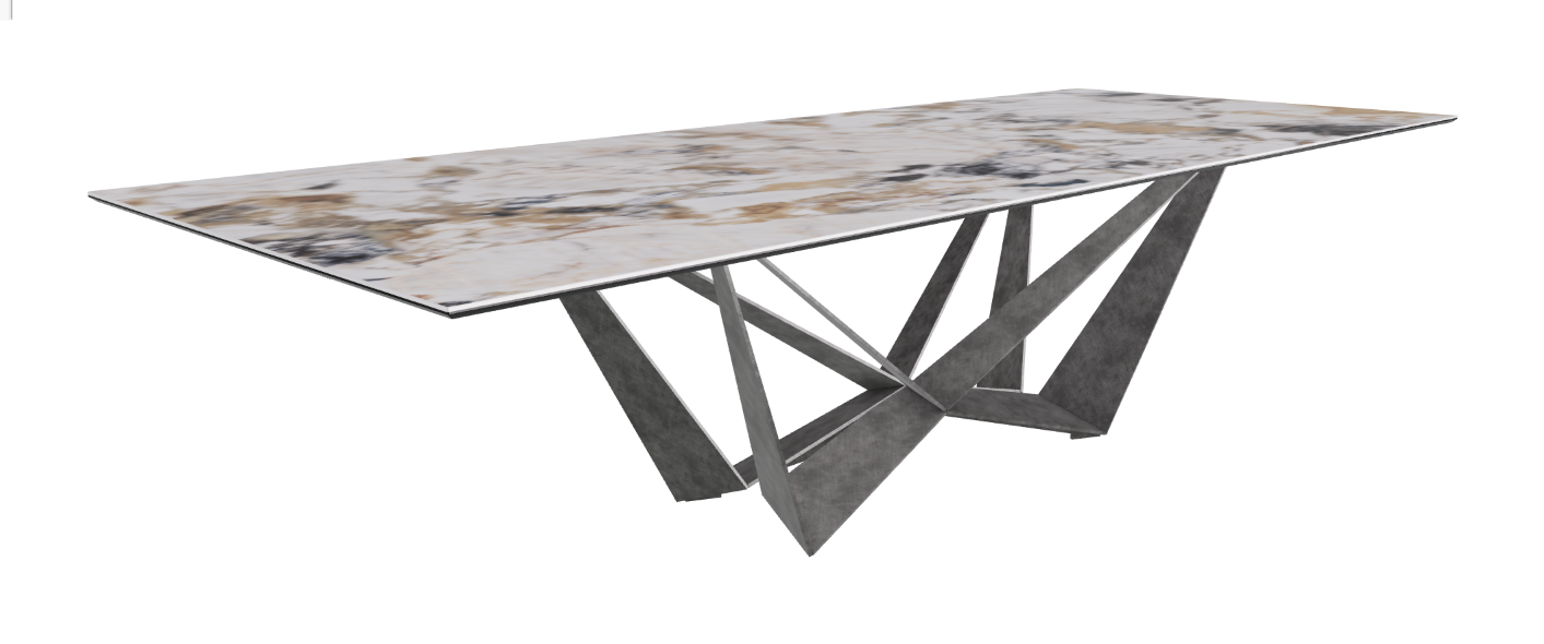 Cattelan Italia Skorpio Keramik Rectangular Dining Table 300