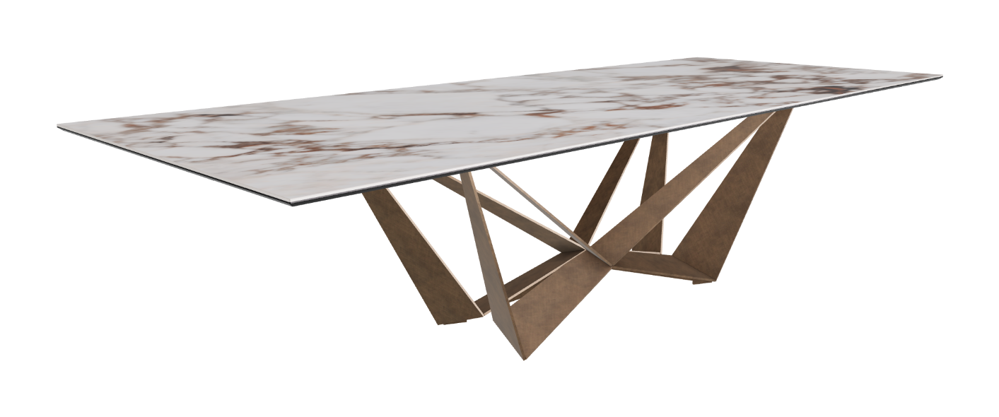 Cattelan Italia Skorpio Keramik Rectangular Dining Table 300