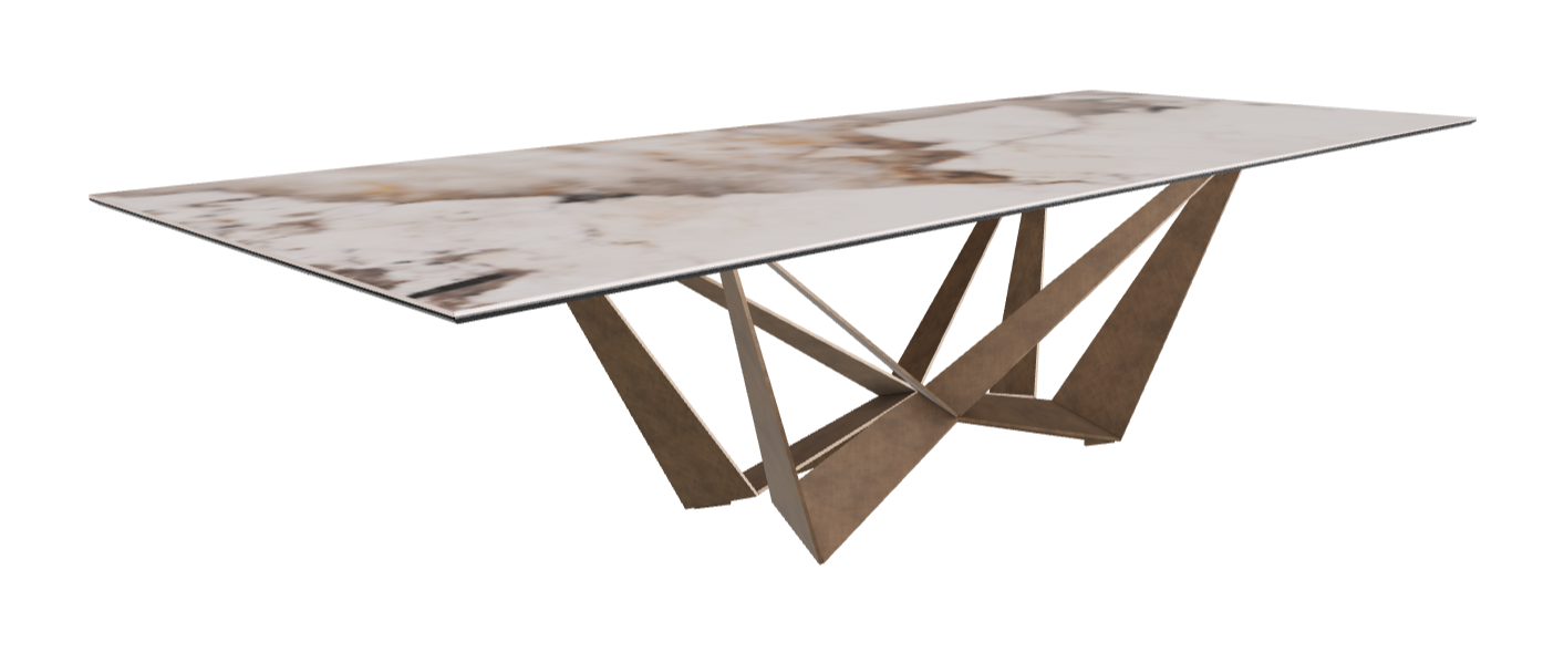 Cattelan Italia Skorpio Keramik Rectangular Dining Table 300