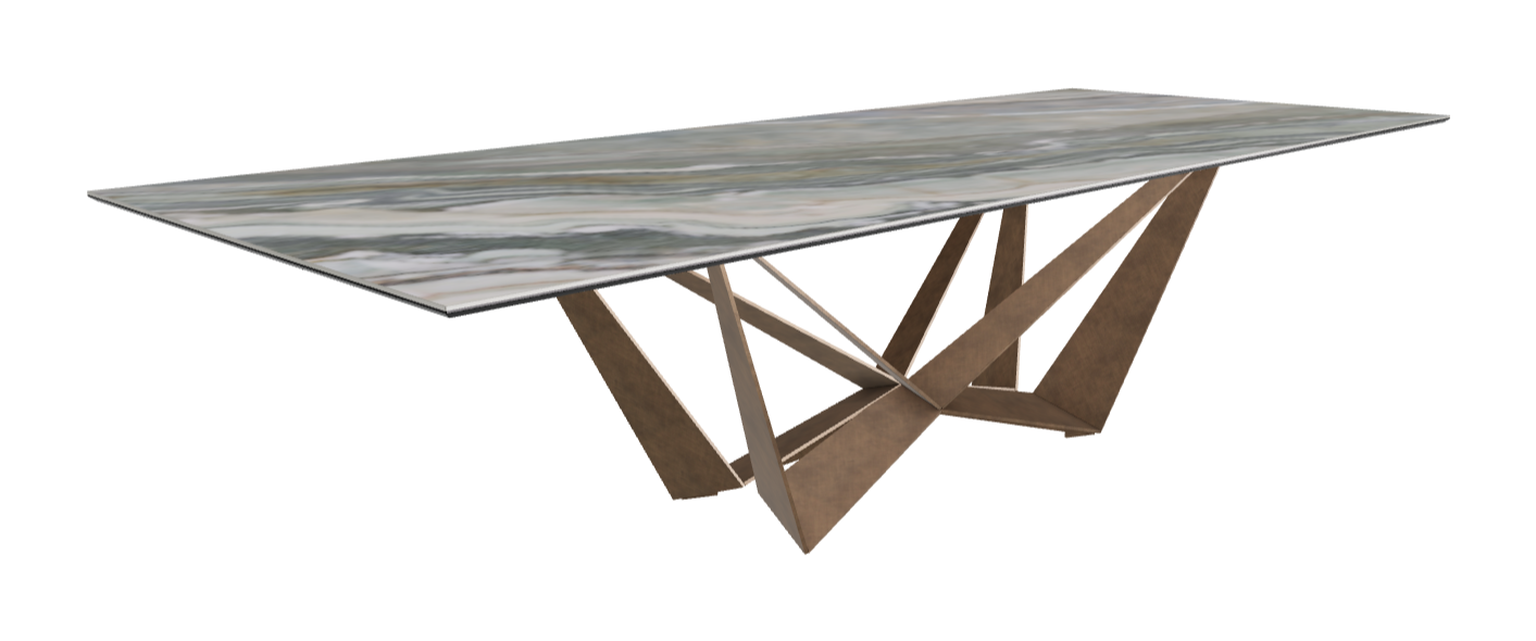 Cattelan Italia Skorpio Keramik Rectangular Dining Table 300