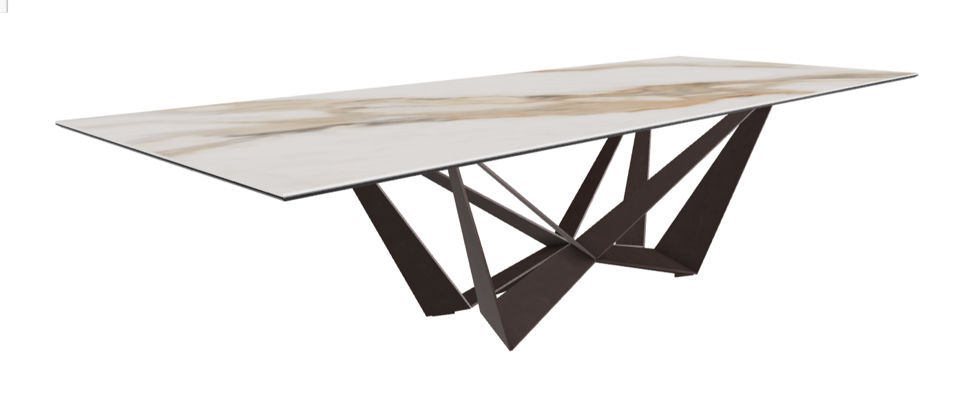 Cattelan Italia Skorpio Keramik Rectangular Dining Table 300