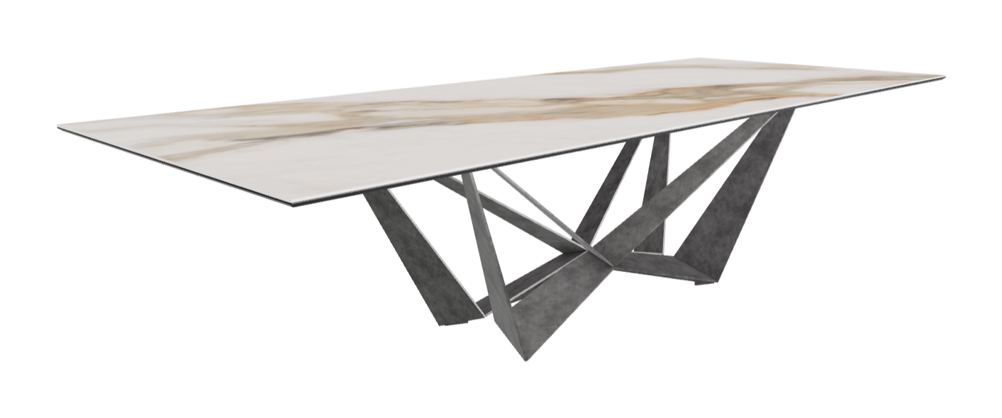 Cattelan Italia Skorpio Keramik Rectangular Dining Table 300