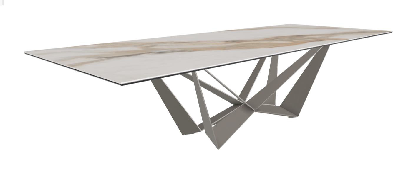 Cattelan Italia Skorpio Keramik Rectangular Dining Table 300