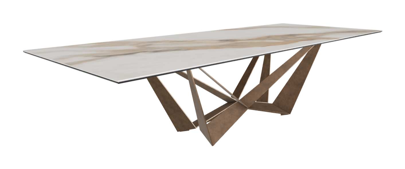 Cattelan Italia Skorpio Keramik Rectangular Dining Table 300