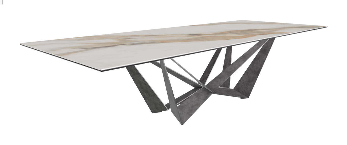 Cattelan Italia Skorpio Keramik Rectangular Dining Table 300