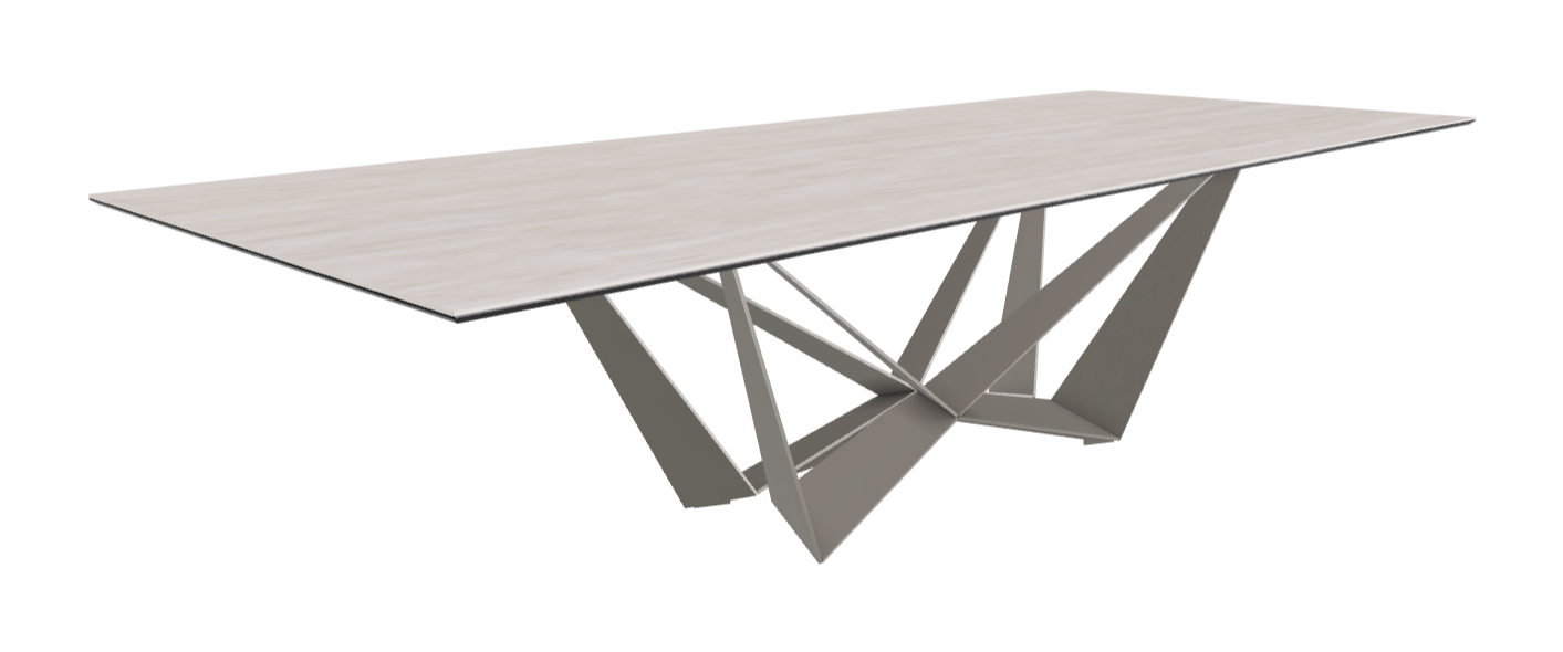 Cattelan Italia Skorpio Keramik Rectangular Dining Table 300