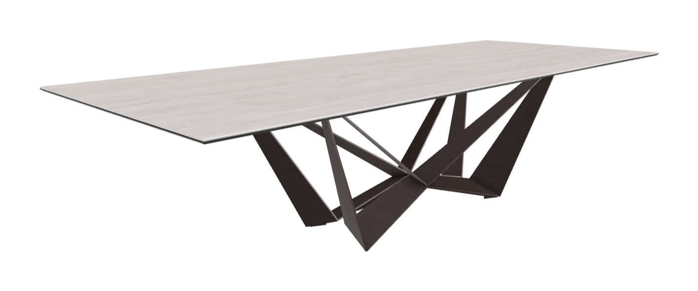 Cattelan Italia Skorpio Keramik Rectangular Dining Table 300