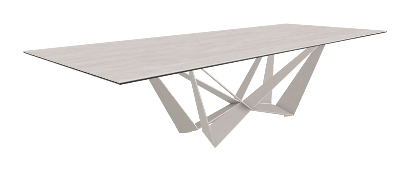 Cattelan Italia Skorpio Keramik Rectangular Dining Table 300