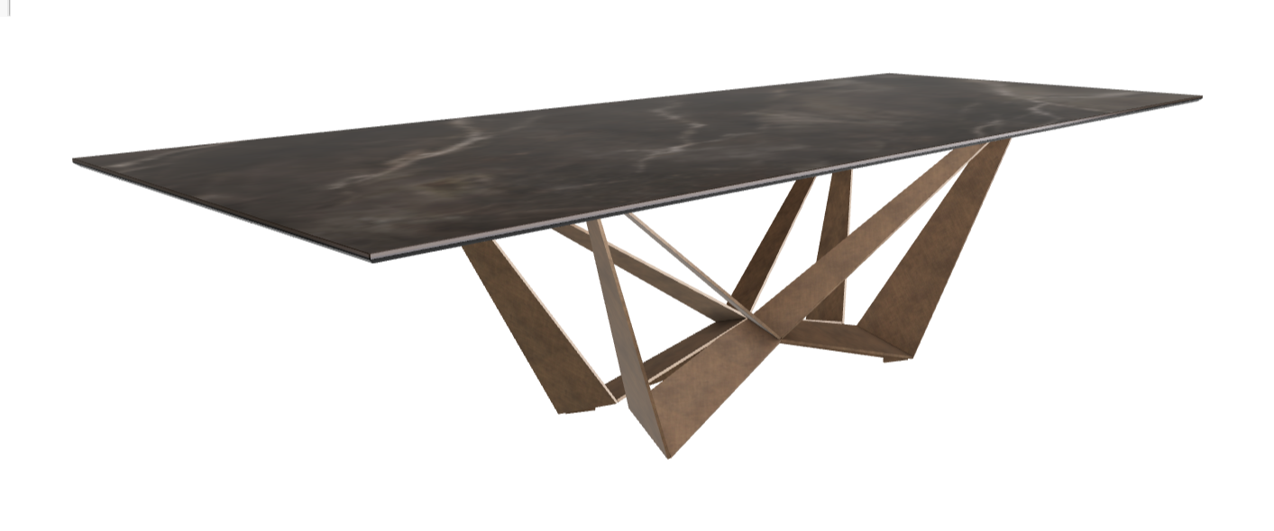 Cattelan Italia Skorpio Keramik Rectangular Dining Table 300