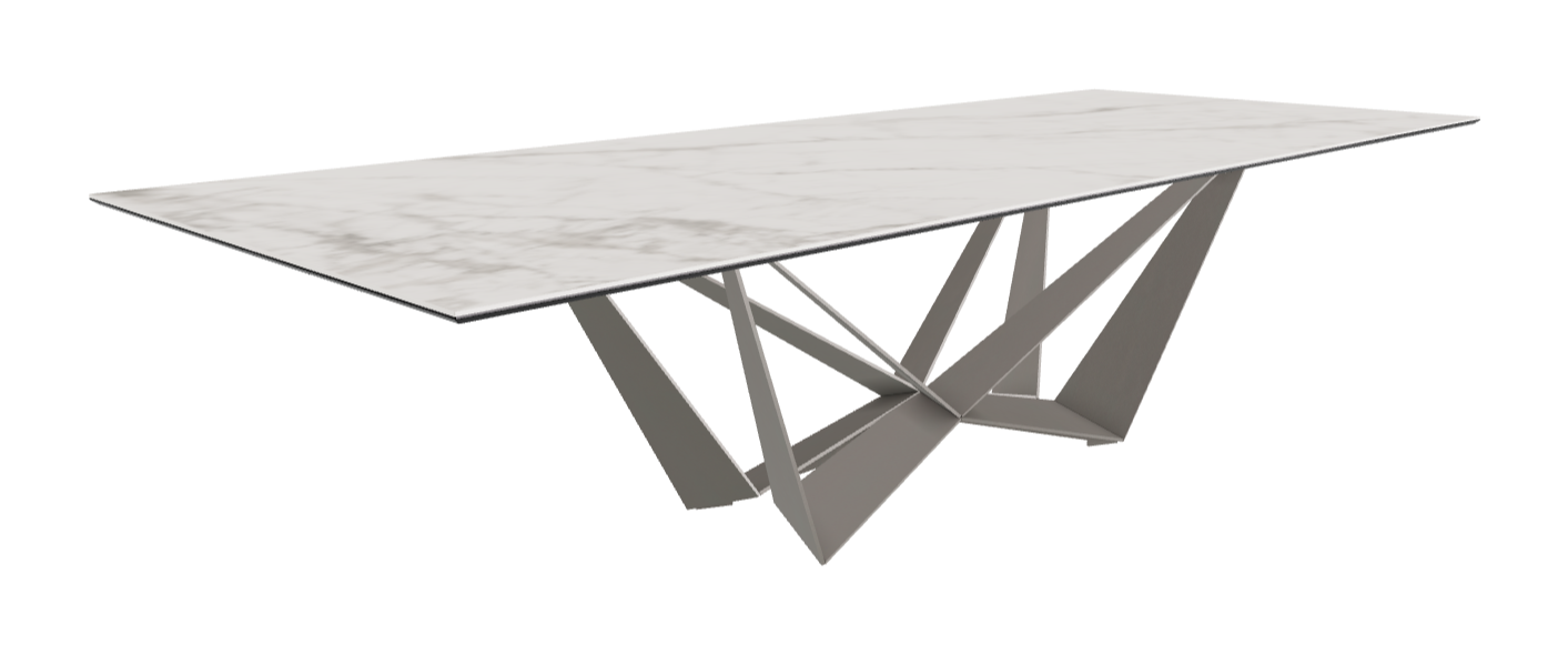 Cattelan Italia Skorpio Keramik Rectangular Dining Table 300