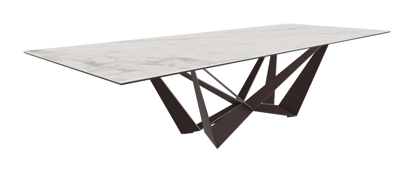 Cattelan Italia Skorpio Keramik Rectangular Dining Table 300