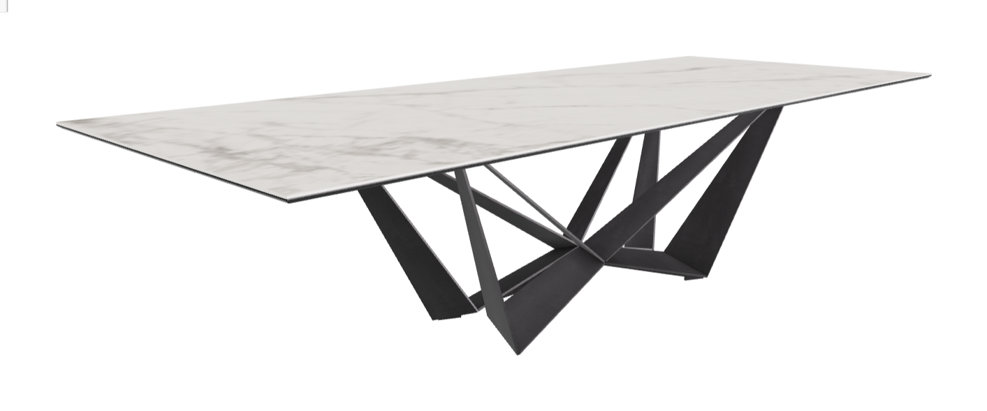 Cattelan Italia Skorpio Keramik Rectangular Dining Table 300
