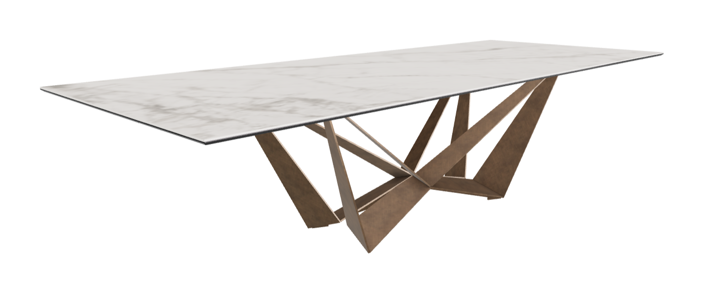 Cattelan Italia Skorpio Keramik Rectangular Dining Table 300