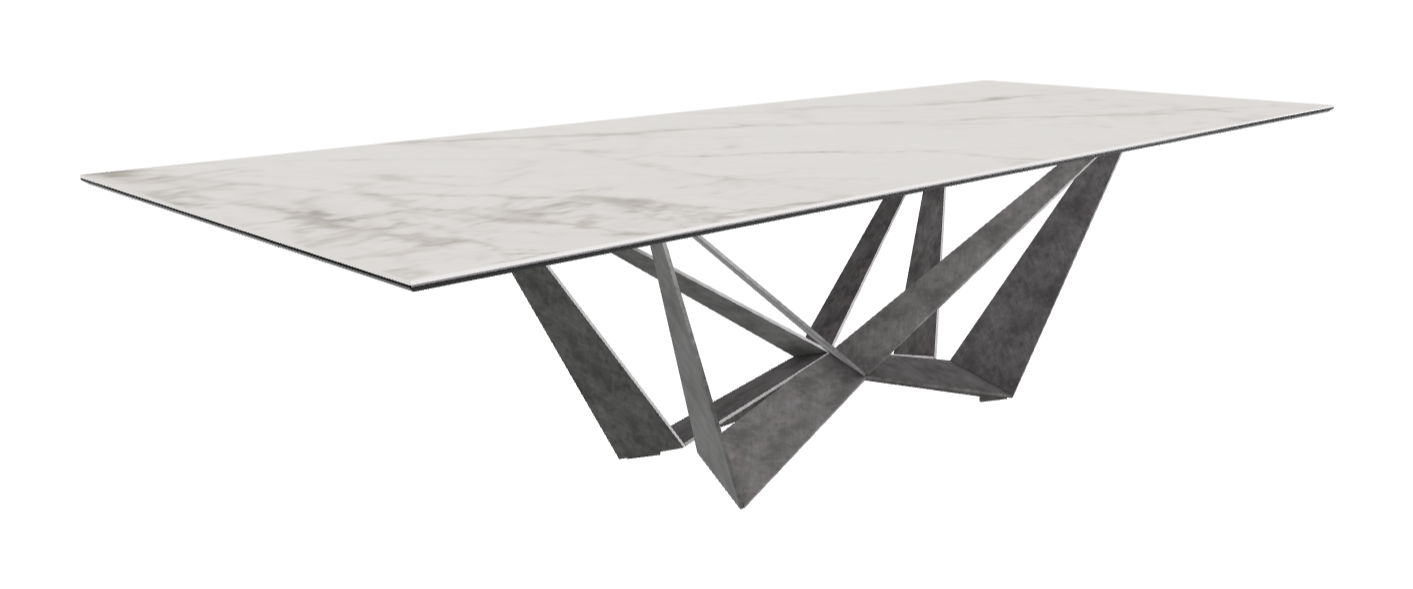 Cattelan Italia Skorpio Keramik Rectangular Dining Table 300