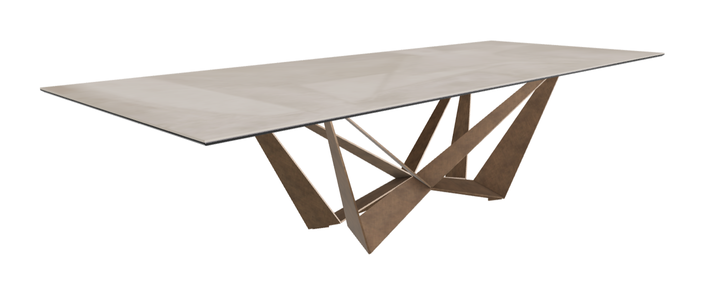Cattelan Italia Skorpio Keramik Rectangular Dining Table 300