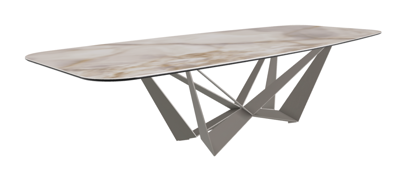 Cattelan Italia Skorpio Keramik Barrel Shaped Dining Table 300 & 320