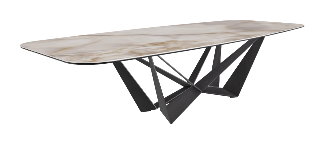 Cattelan Italia Skorpio Keramik Barrel Shaped Dining Table 300 & 320