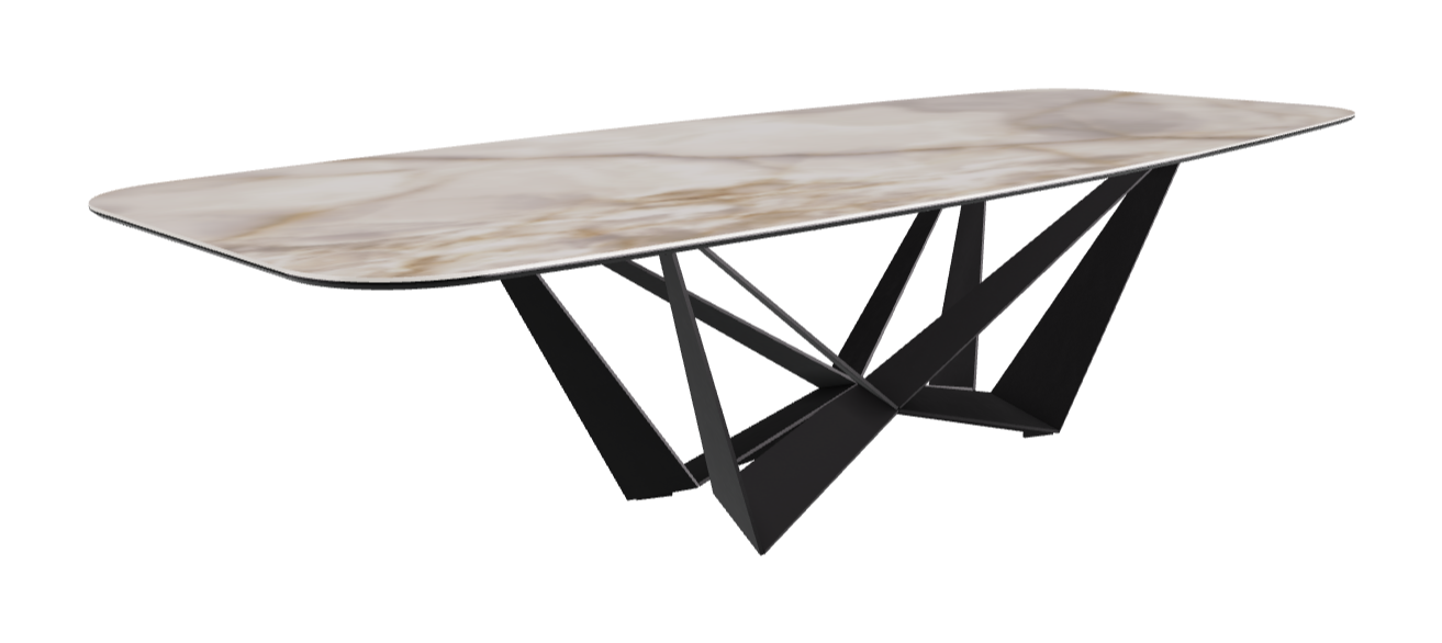 Cattelan Italia Skorpio Keramik Barrel Shaped Dining Table 300 & 320