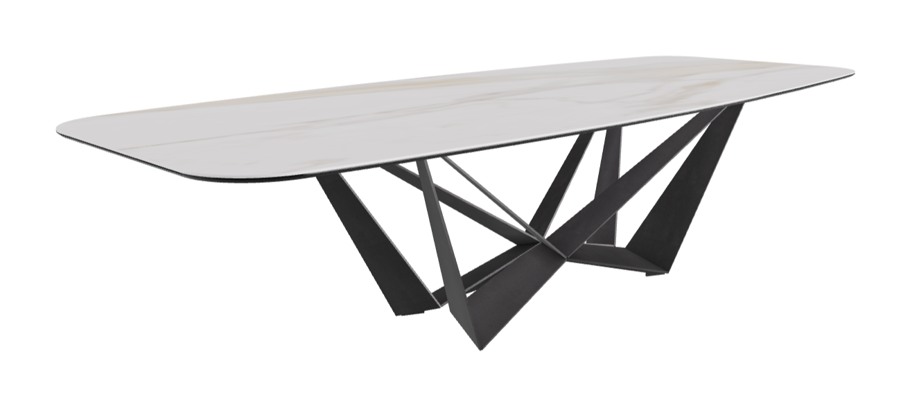 Cattelan Italia Skorpio Keramik Barrel Shaped Dining Table 300 & 320