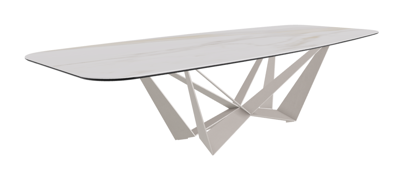 Cattelan Italia Skorpio Keramik Barrel Shaped Dining Table 300 & 320