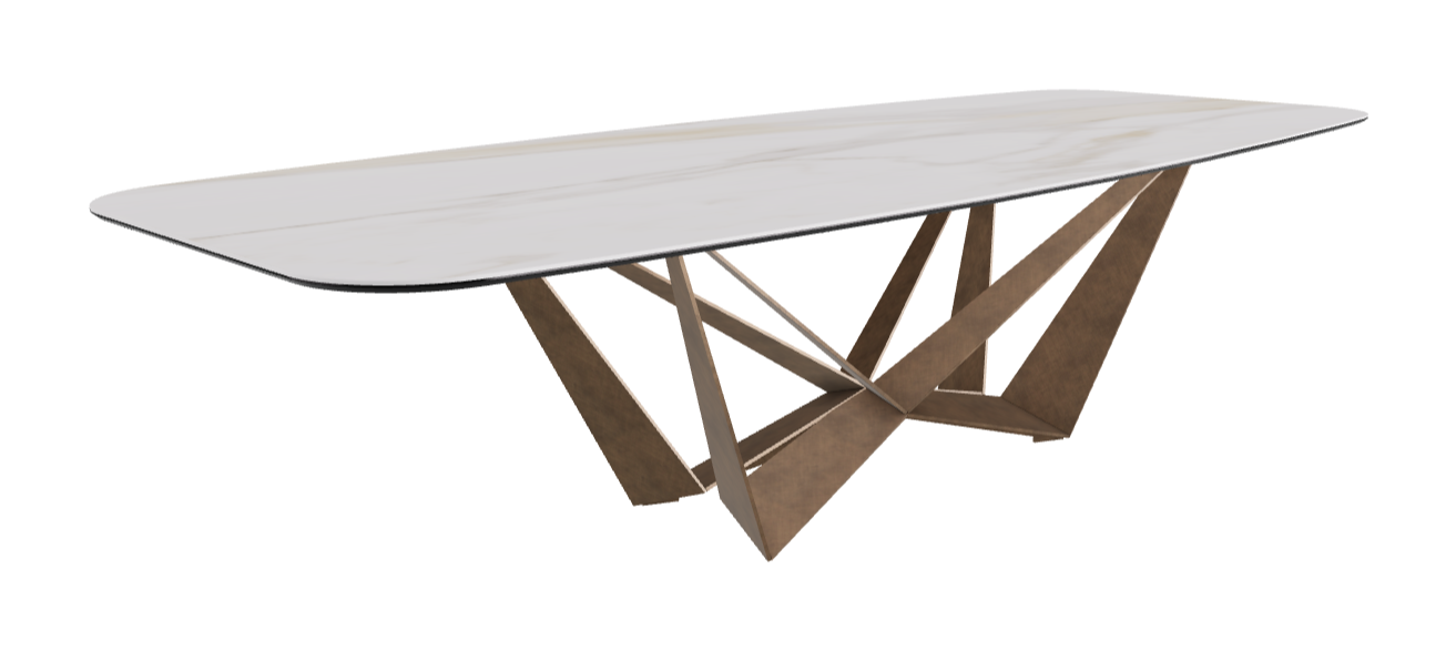 Cattelan Italia Skorpio Keramik Barrel Shaped Dining Table 300 & 320