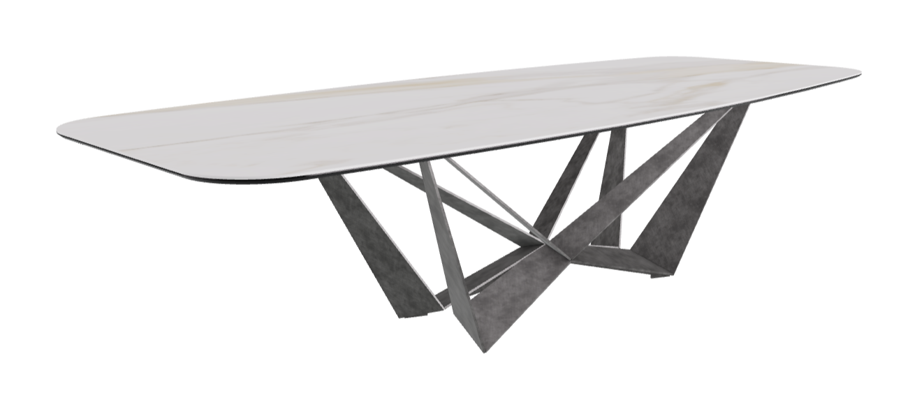 Cattelan Italia Skorpio Keramik Barrel Shaped Dining Table 300 & 320