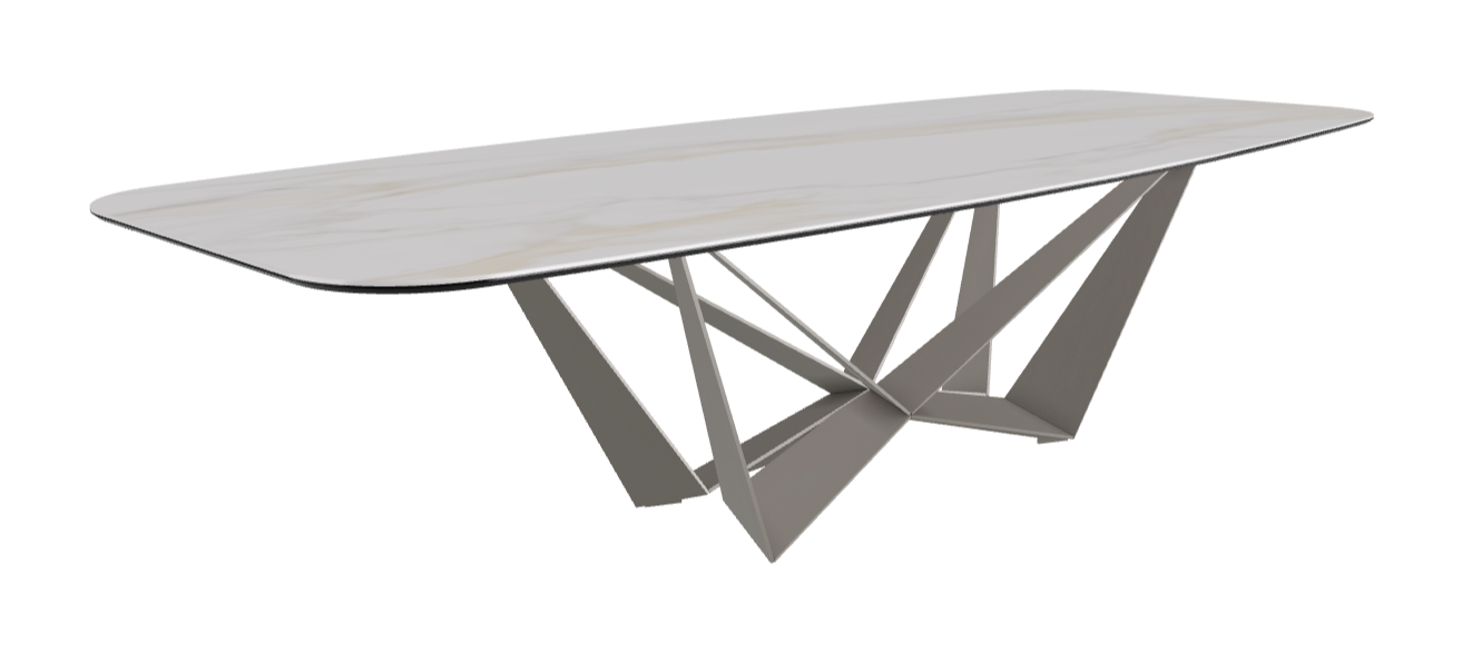 Cattelan Italia Skorpio Keramik Barrel Shaped Dining Table 300 & 320