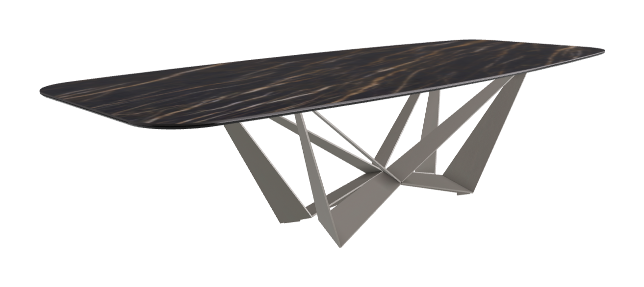 Cattelan Italia Skorpio Keramik Barrel Shaped Dining Table 300 & 320