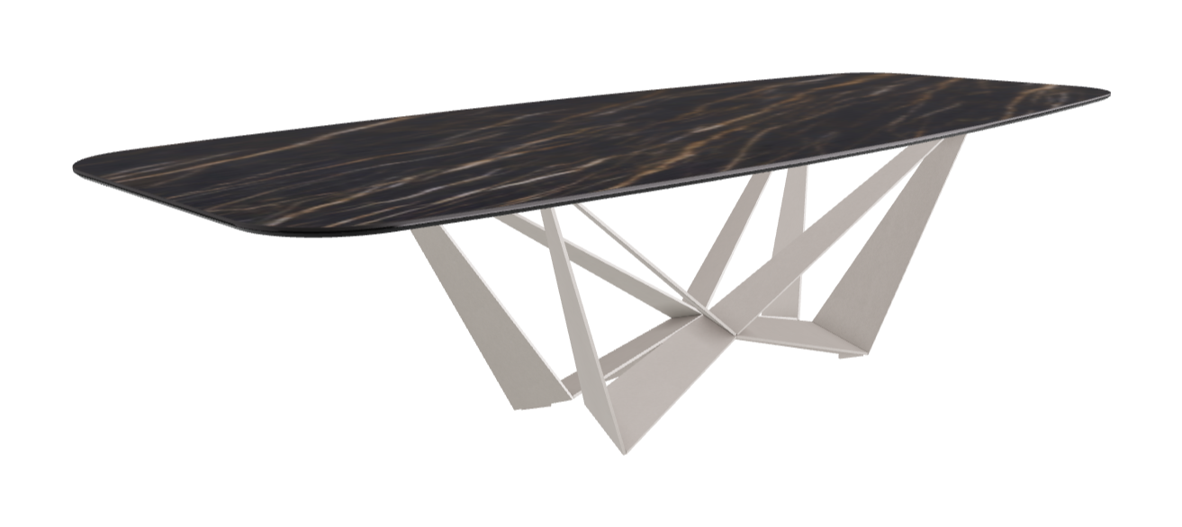 Cattelan Italia Skorpio Keramik Barrel Shaped Dining Table 300 & 320