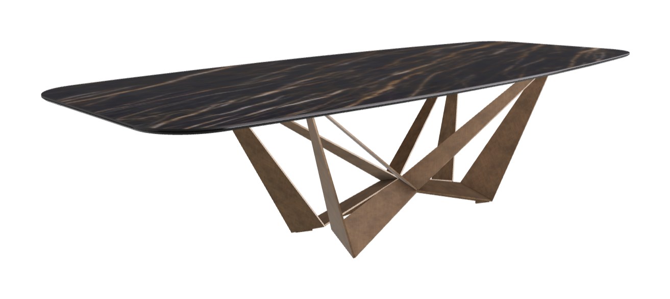 Cattelan Italia Skorpio Keramik Barrel Shaped Dining Table 300 & 320