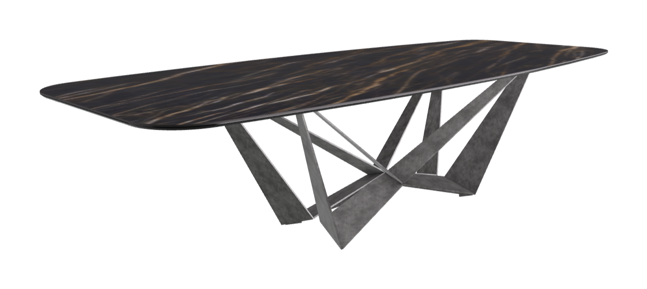 Cattelan Italia Skorpio Keramik Barrel Shaped Dining Table 300 & 320