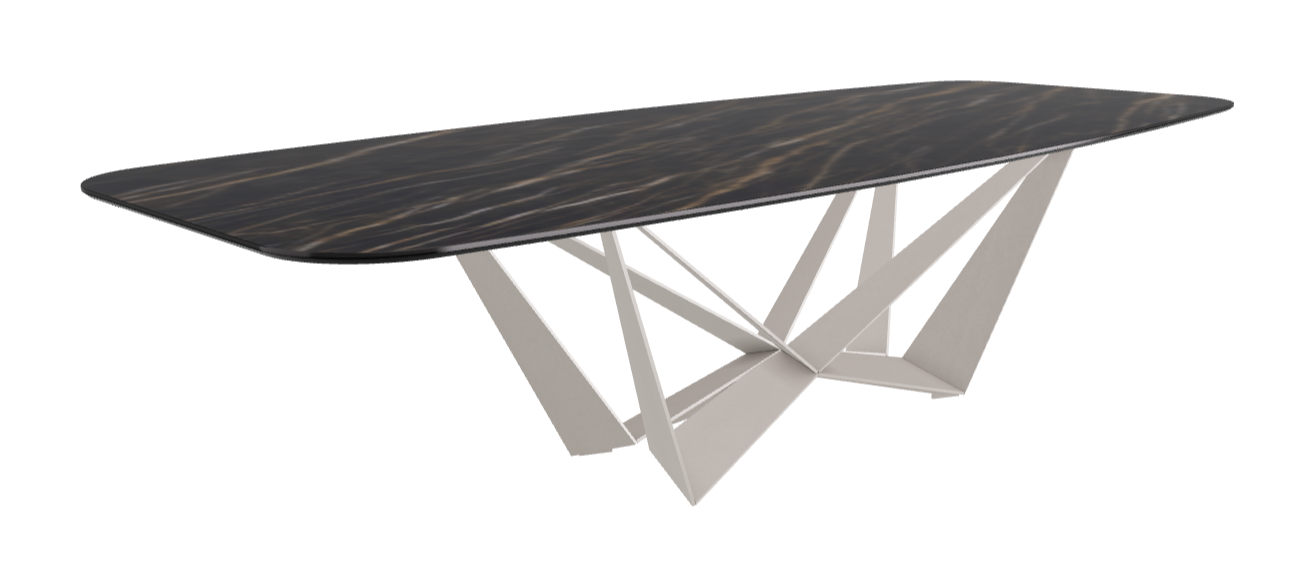Cattelan Italia Skorpio Keramik Barrel Shaped Dining Table 300 & 320