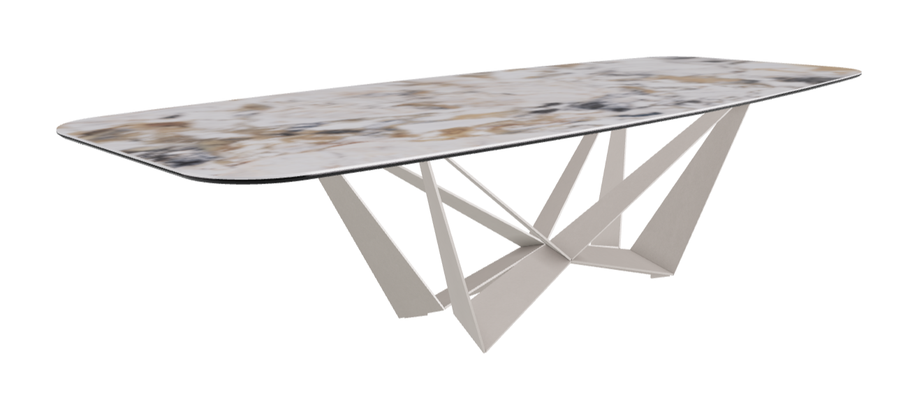 Cattelan Italia Skorpio Keramik Barrel Shaped Dining Table 300 & 320