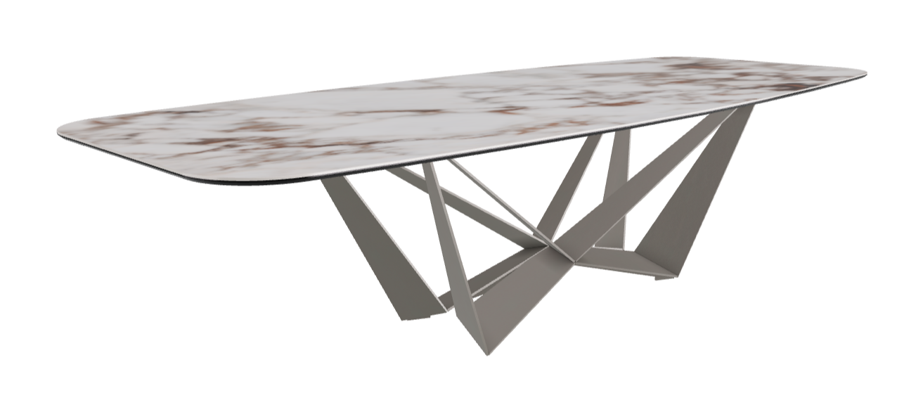 Cattelan Italia Skorpio Keramik Barrel Shaped Dining Table 300 & 320